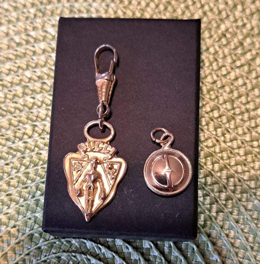 Gucci Vintage Bag Charms Authentic - Picture 1 of 8